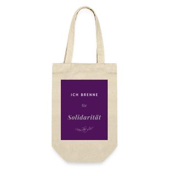 Solidaritaet - Sac à bouteille - nature - Devant