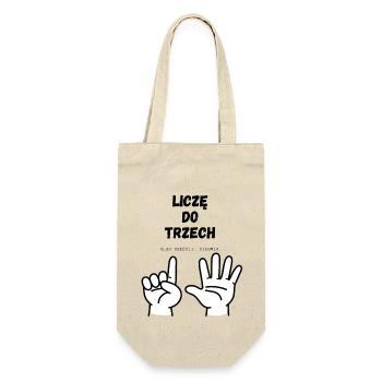 I'm counting to three - Gift Bag for Bottles - nature - Front