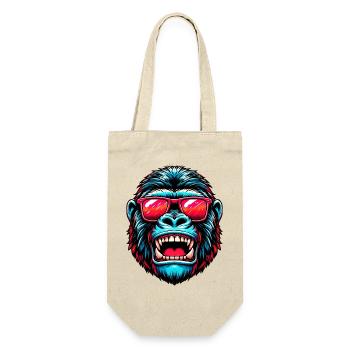 Gorillas with sunglasses - Gift Bag for Bottles - nature - Front
