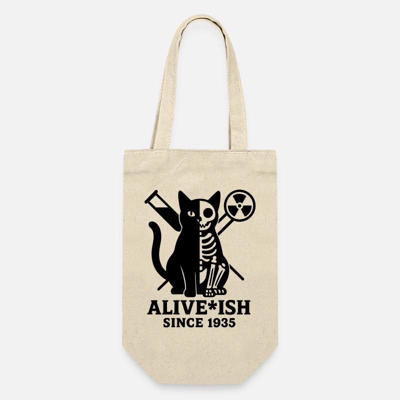 Schrödinger's cat - Gift Bag for Bottles - nature