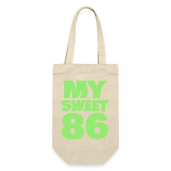 86 - Geschenkbeutel für Flaschen - Natur - Vorne