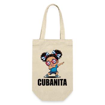 Drapeau de Cuba Jolies Cubanitas Filles Femmes - Sac à bouteille - nature - Devant