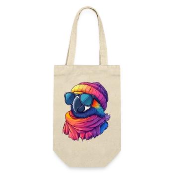 Colorful Parrot Cartoon Kawaii Winter Sunglasses - Gift Bag for Bottles - nature - Front