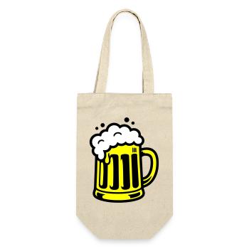 Icône de chope de bière - Sac à bouteille - nature - Devant