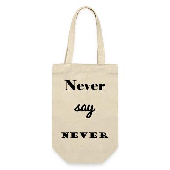 MESSAGE. QUOTES. QUOTES. HUMOR. FUNNY. DAD - Gift Bag for Bottles - nature - Front