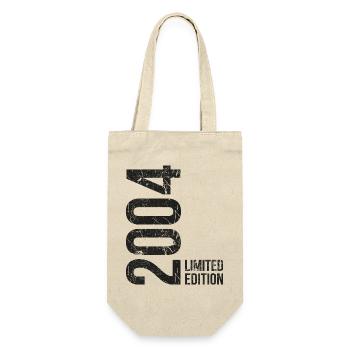 22 ans 2004 Anniversaire – Vintage - Sac à bouteille - nature - Devant