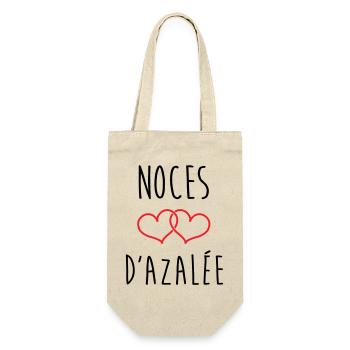 Azalea's Wedding 57 years of marriage - Gift Bag for Bottles - nature - Front