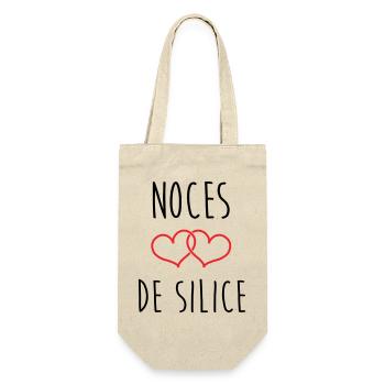 Silica's wedding 77 years of marriage - Gift Bag for Bottles - nature - Front