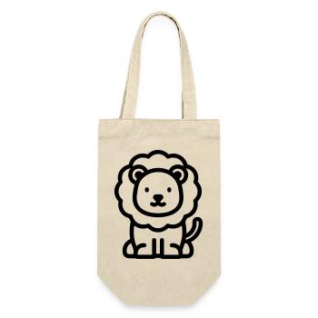 lion - Gift Bag for Bottles - nature - Front