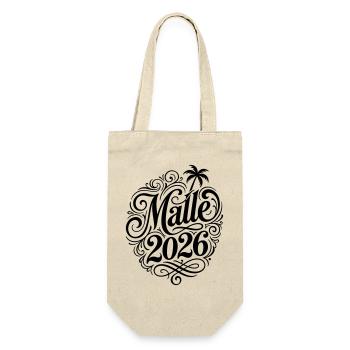 Malle 2026 Palme Mallorca - Gift Bag for Bottles - nature - Front