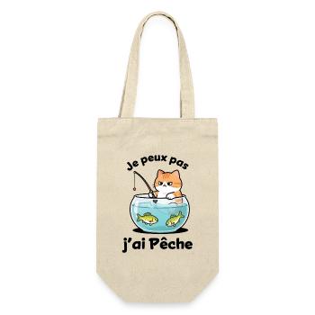 Chat pêcheur dans l'aquarium - Sac à bouteille - nature - Devant