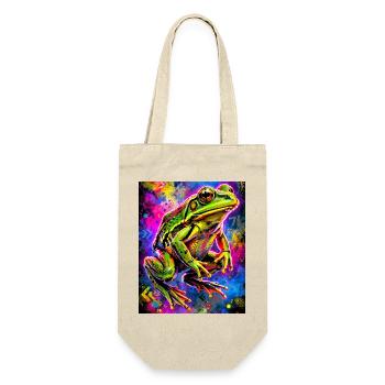 frog - Gift Bag for Bottles - nature - Front