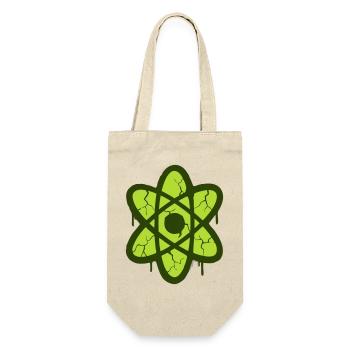Atom Symbol Graffiti Logo - Gift Bag for Bottles - nature - Front