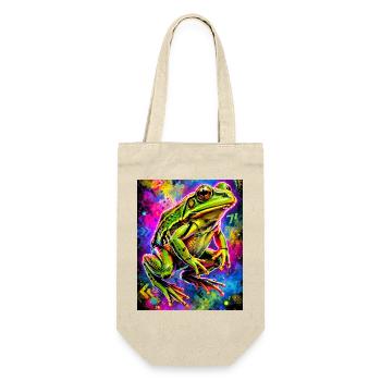 frog - Gift Bag for Bottles - nature - Front