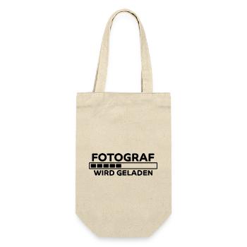 Fotograf Spruch Foto Lustiges Fotograf Geschenk - Geschenkbeutel für Flaschen - Natur - Vorne