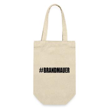 brandmauer - Geschenkbeutel für Flaschen - Natur - Vorne