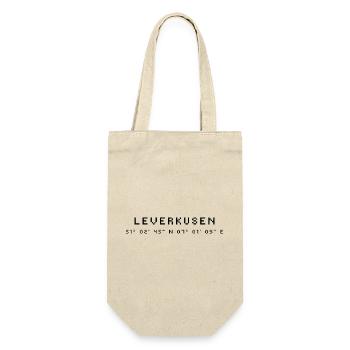 Leverkusen Koordinaten - Geschenkbeutel für Flaschen - Natur - Vorne