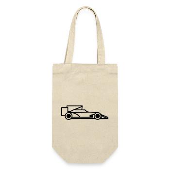 F1 Race Car - Gift Bag for Bottles - nature - Front