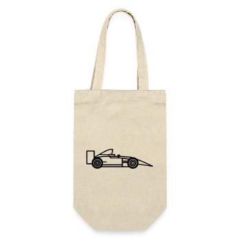 voiture de course - Sac à bouteille - nature - Devant