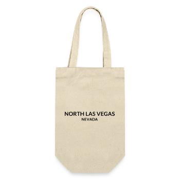 North Las Vegas Nevada USA - Geschenkbeutel für Flaschen - Natur - Vorne