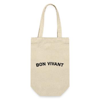 Bon vivant - Gift Bag for Bottles - nature - Front