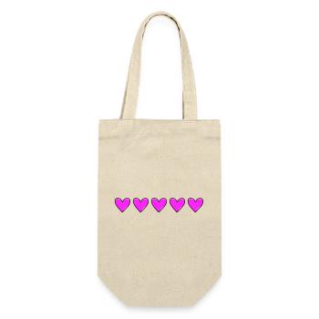 Ligne du cœur Amoureuse Amoureuse - Sac à bouteille - nature - Devant