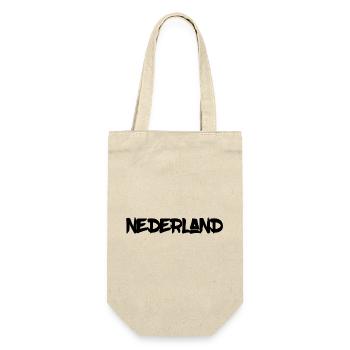 Niederlande - Nederland - Netherlands - Lion Löwe - Geschenkbeutel für Flaschen - Natur - Vorne