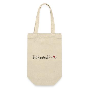 Introvert - Gift Bag for Bottles - nature - Front