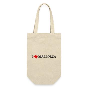 I love Mallorca - Gift Bag for Bottles - nature - Front
