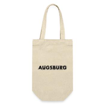 Augsburg - Geschenkbeutel für Flaschen - Natur - Vorne