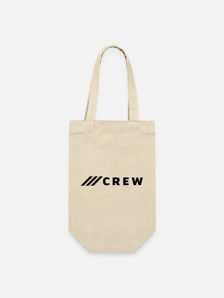 CREW - Geschenkbeutel für Flaschen - Natur