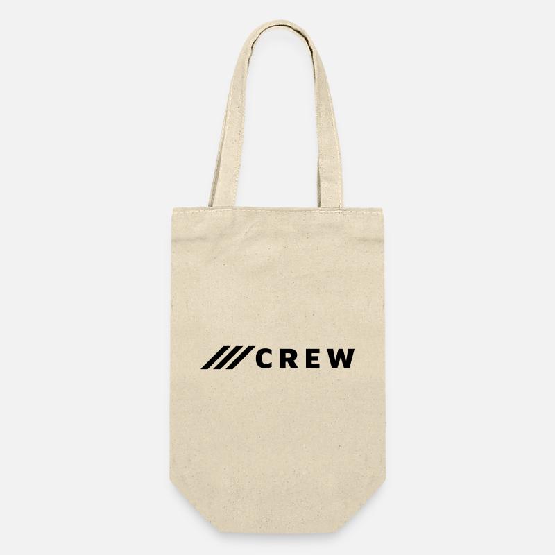 CREW - Geschenkbeutel für Flaschen - Natur