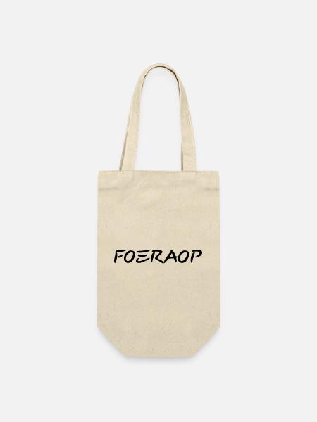 Foeraop - Antwerp dialect - Gift Bag for Bottles - nature