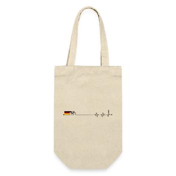Germany flag bicycle - Gift Bag for Bottles - nature - Front