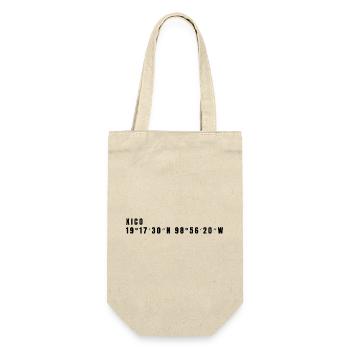 State of Mexico Mexico Coordinates - Gift Bag for Bottles - nature - Front
