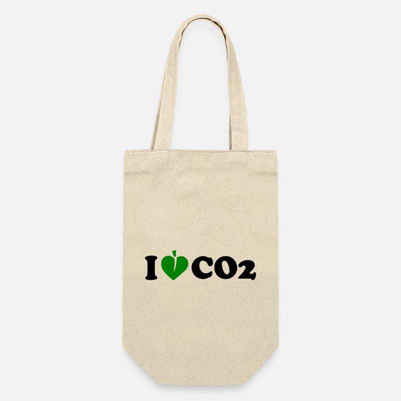 I love co2 - Sac à bouteille - nature