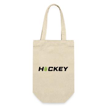 Hockey - Geschenkbeutel für Flaschen - Natur - Vorne