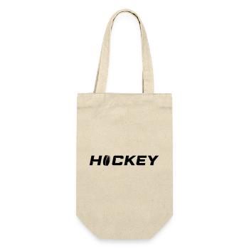 Hockey - Geschenkbeutel für Flaschen - Natur - Vorne