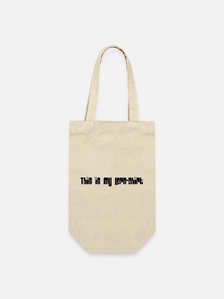 Learning shirt - Gift Bag for Bottles - nature