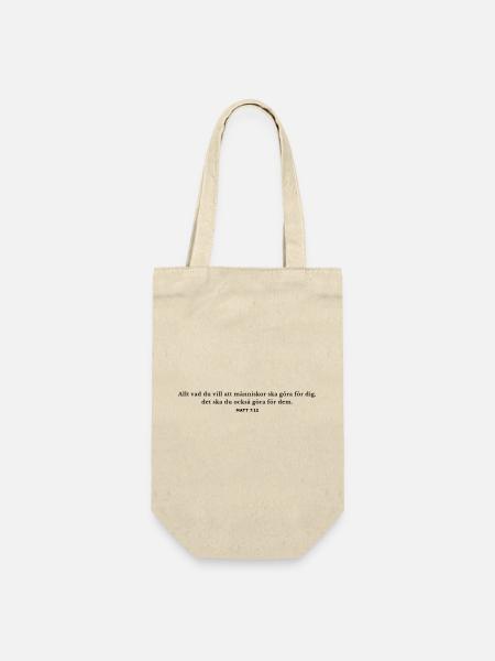 Everything you want others to do for you - Gift Bag for Bottles - nature