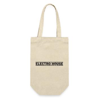 Electro House - Gift Bag for Bottles - nature - Front