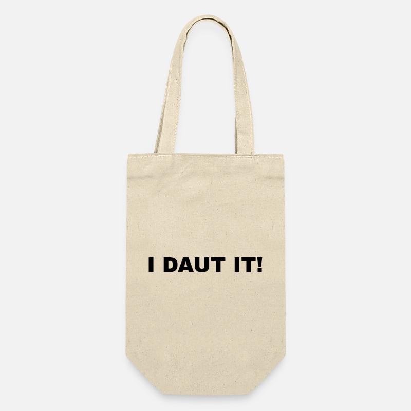 I DAUT IT! - Geschenkbeutel für Flaschen - Natur