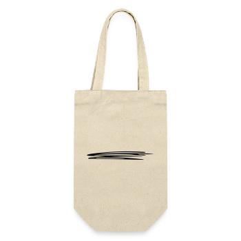 Sweeping lines | Vectorgraphic = Change Colors - Gift Bag for Bottles - nature - Front