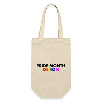 pride month demon - Gift Bag for Bottles - nature - Front