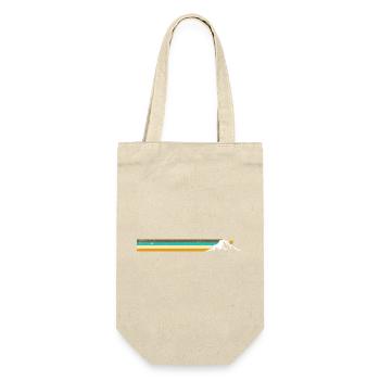 Mountain stripes - Gift Bag for Bottles - nature - Front