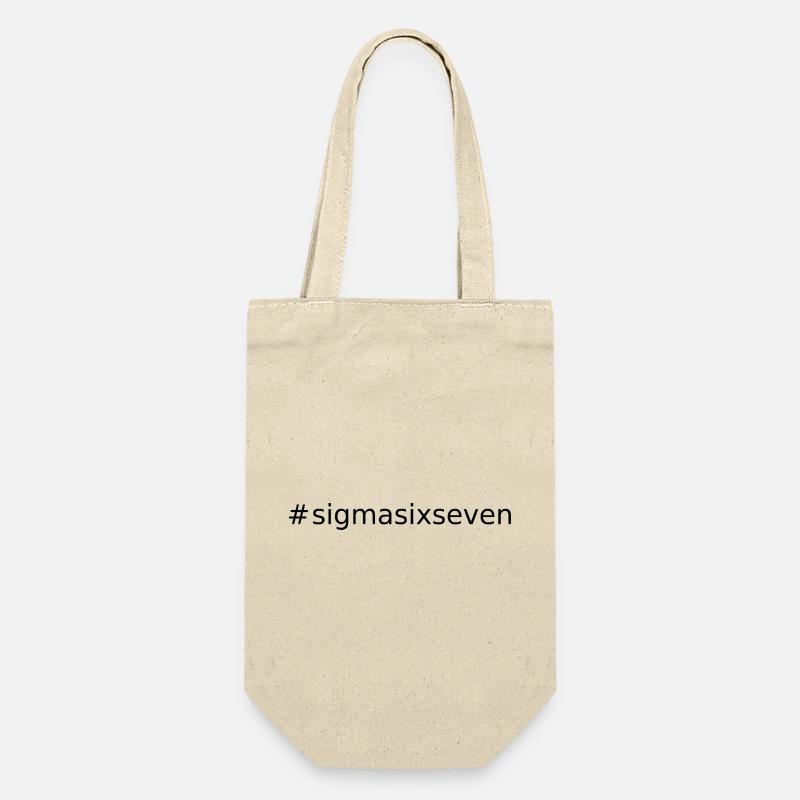 #sigmasixseven - Geschenkbeutel für Flaschen - Natur