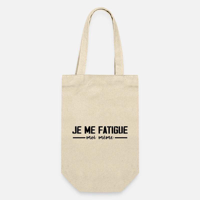 Je Me Fatigue Moi Même 😴 - Sac à bouteille - nature