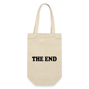 The end - Geschenkbeutel für Flaschen - Natur - Vorne