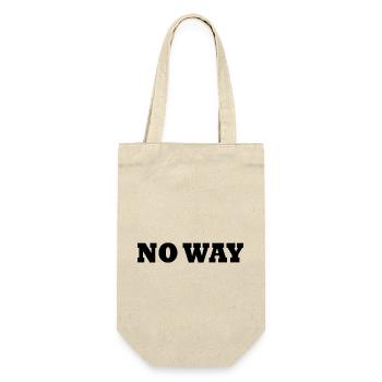 No way - Gift Bag for Bottles - nature - Front