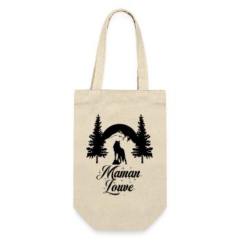 Maman Louve - Sac à bouteille - nature - Devant
